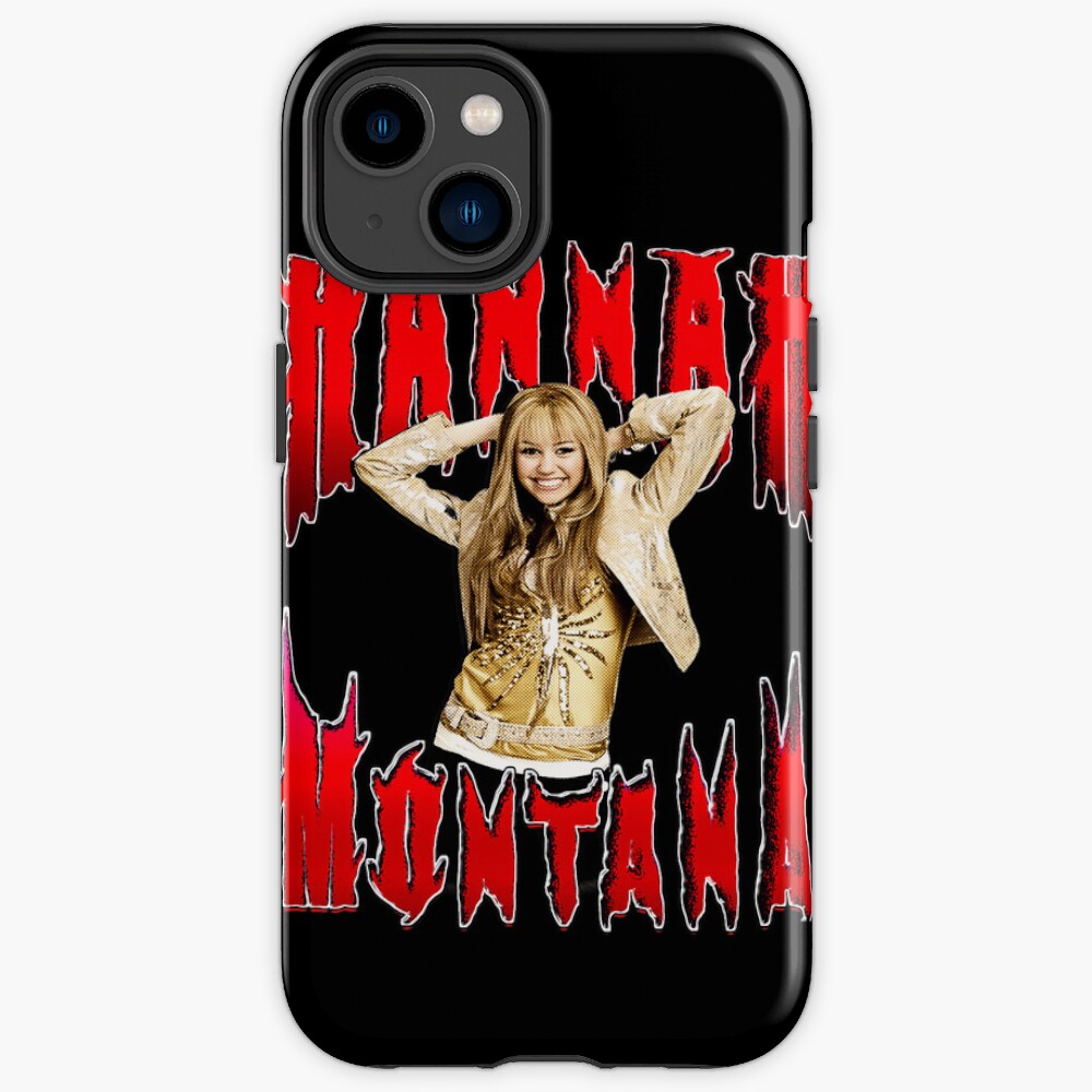 Hannah Montana Miley Cyrus Fan Tribute Poster Iphone Case
