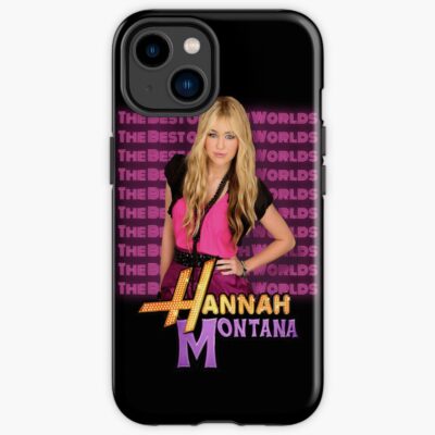 Hannah Montana Best Of Both Worlds Fan Poster Iphone Case