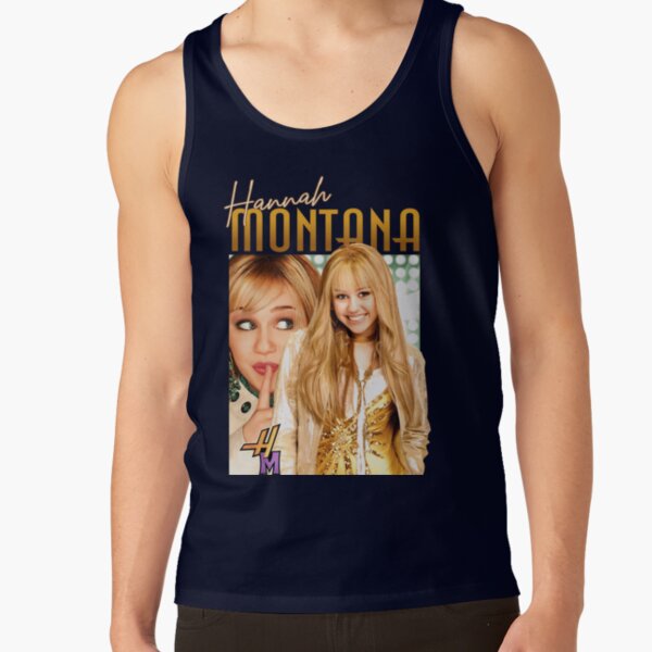 Hannah Montana Golden Retro Design Tank Top - Image 5