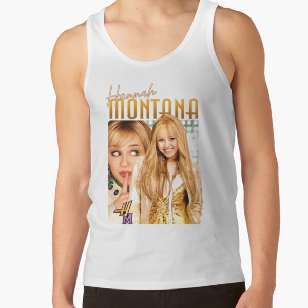 Hannah Montana Golden Retro Design Tank Top - Image 2