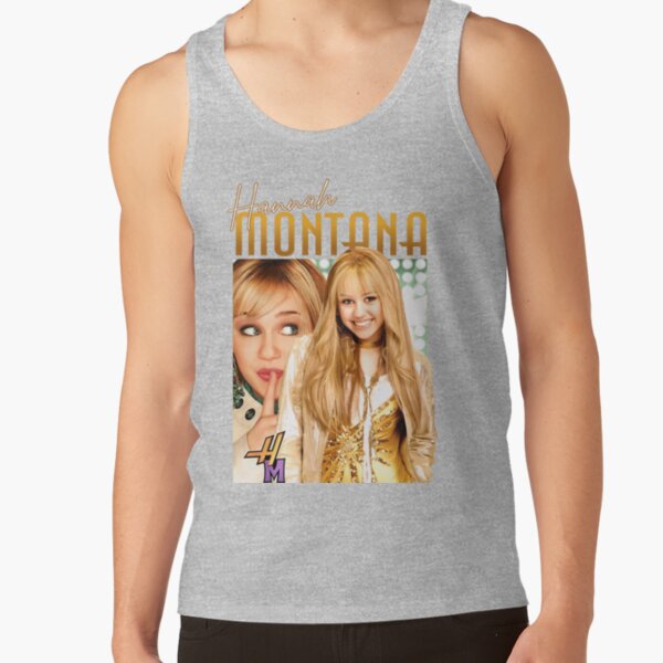 Hannah Montana Golden Retro Design Tank Top - Image 3
