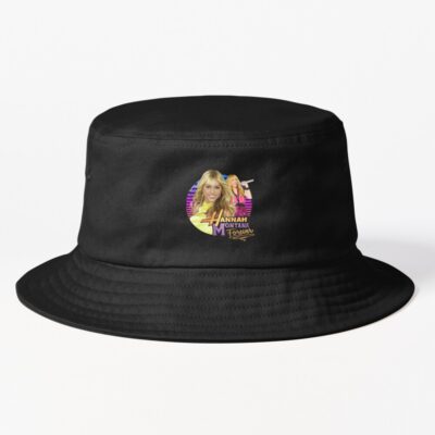 Hannah Montana Forever Still Sitting Quietly Bucket Hat