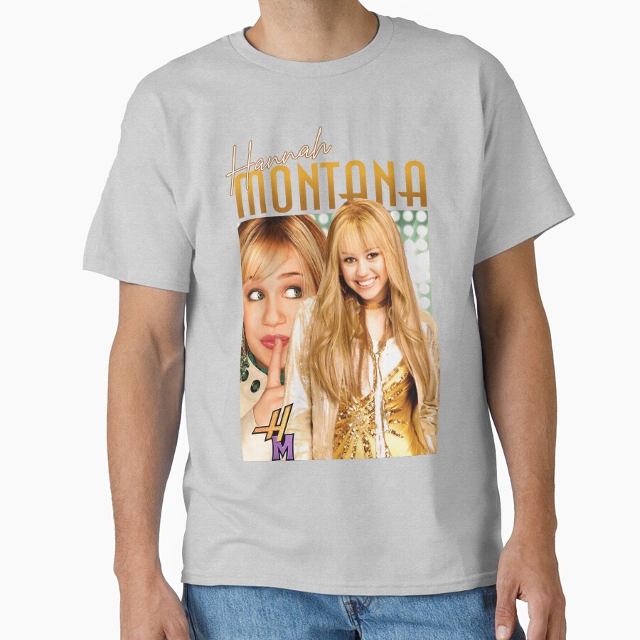 Hannah Montana Golden Retro Design T-shirt - Image 3