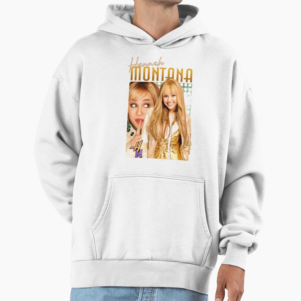 Hannah Montana Golden Retro Design Hoodie - Image 2