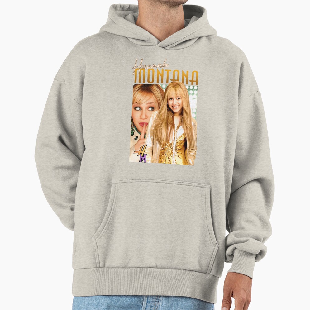 Hannah Montana Golden Retro Design Hoodie - Image 3