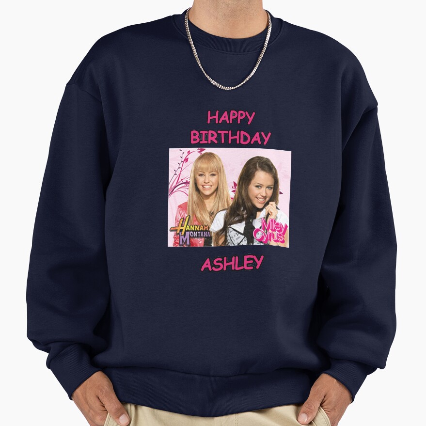 Hannah Montana Happy Birthday Sweatshirt - Image 5