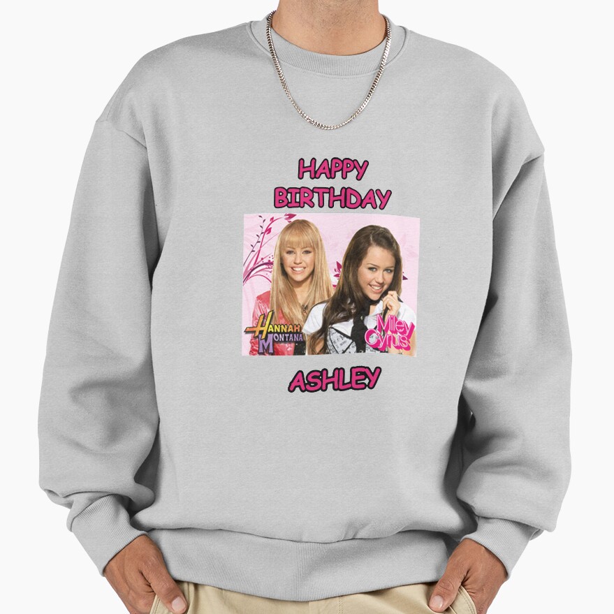 Hannah Montana Happy Birthday Sweatshirt - Image 4