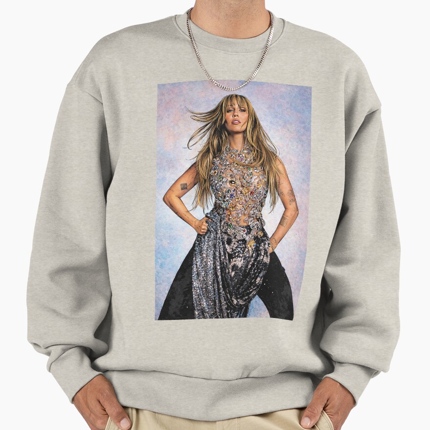 Hannah Montana Hannaversary Fan Art Sweatshirt - Image 3