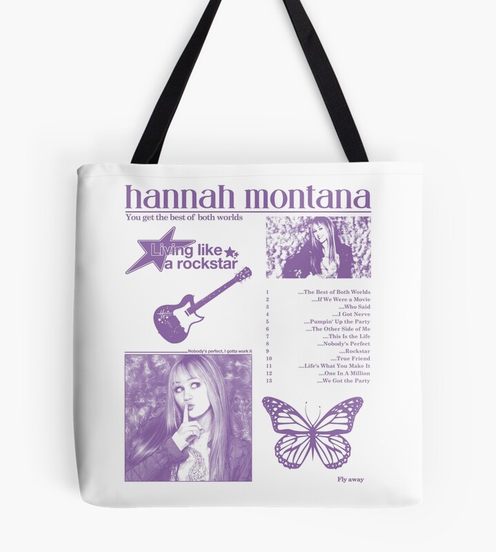 Hannah Montana Y2k Merch Tote Bag