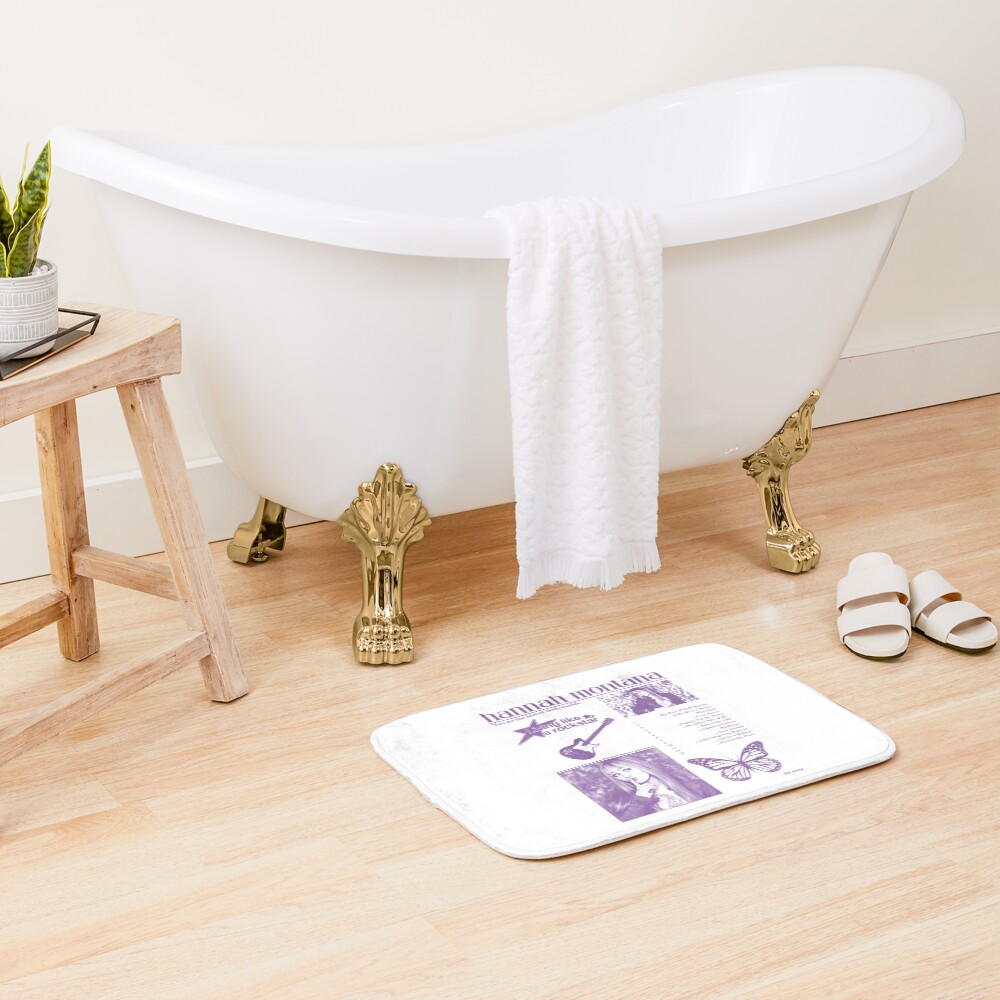 Sitcom Movie Hannah Montana Vintage Bath Mat - Image 2