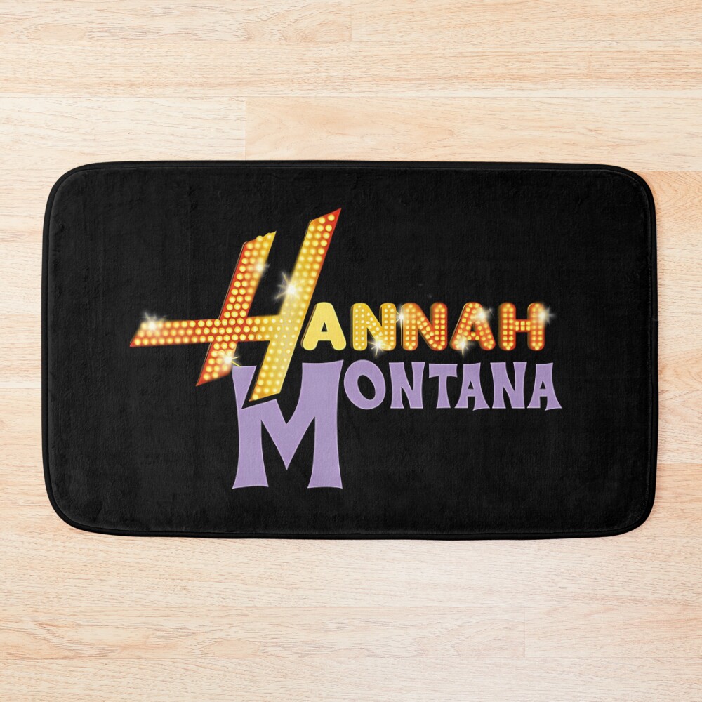 Hannah Montana Logo Classic Bath Mat