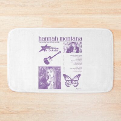 Sitcom Movie Hannah Montana Vintage Bath Mat