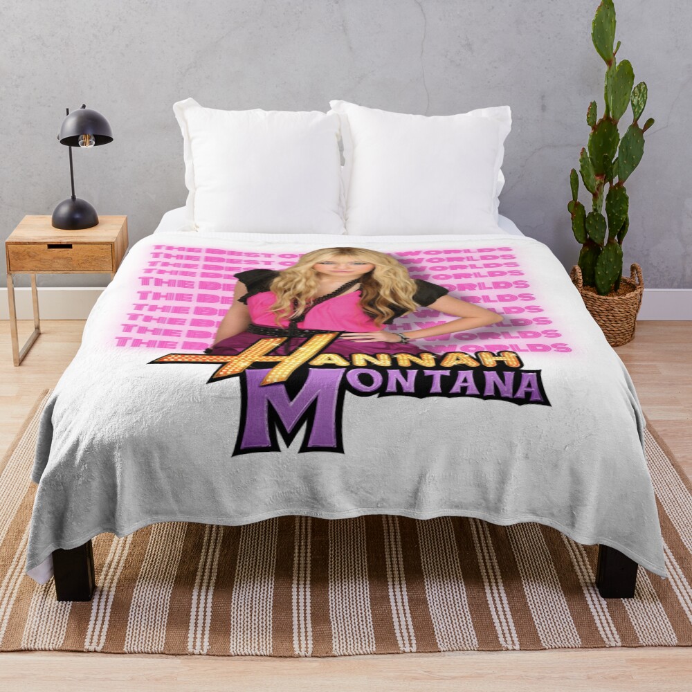 Hot Item Hannah Montana Classic Design Throw Blanket