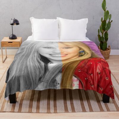 Best Design Hannah Montana Unique Throw Blanket