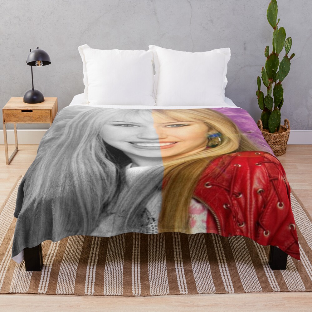 Best Design Hannah Montana Unique Throw Blanket