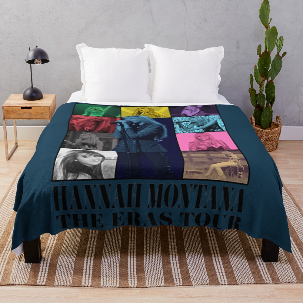 Hannah Montana The Eras Tour Throw Blanket