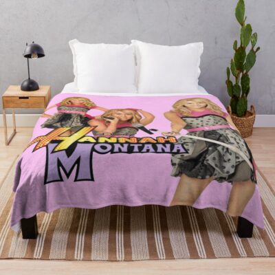 New Design Hannah Montana Colorfull Throw Blanket