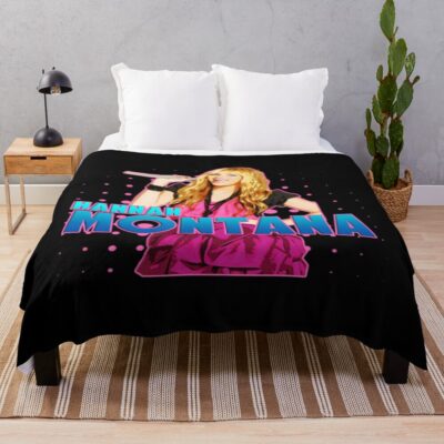 Best Selling Hannah Montana In Stage Throw Blanket