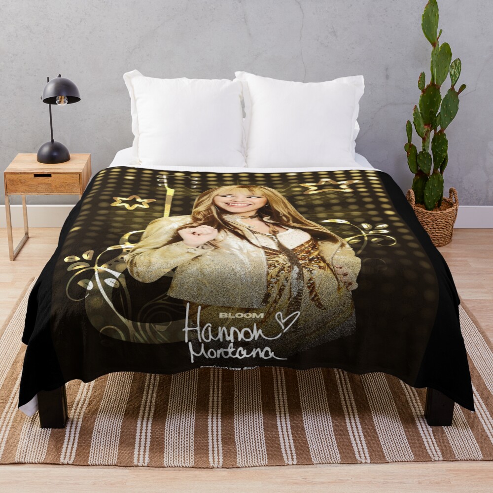 New Collection Hannah Montana Vintage Throw Blanket