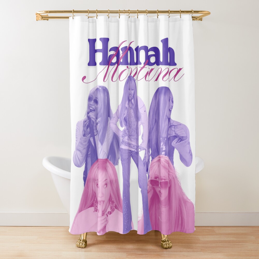 Hot Item Hannah Motana Y2k Shower Curtain