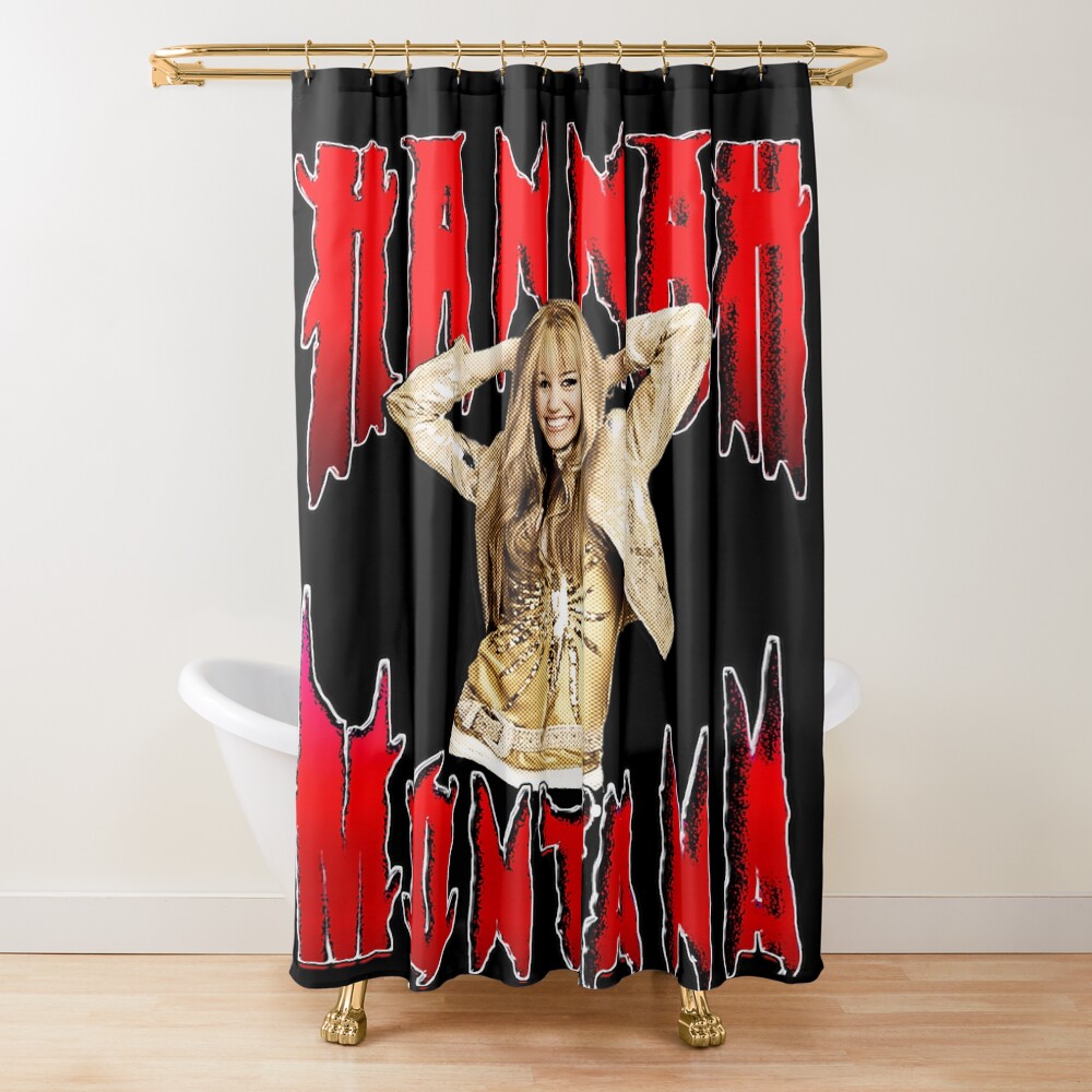 Hannah Montana Fan Tribute Shower Curtain