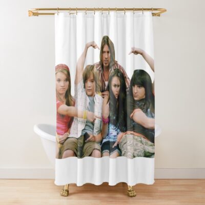 Hanna Montana Crew Shower Curtain