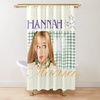 Hannah Montana Secret Pop Star Shower Curtain