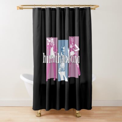Hannah Montana Miley Vintage Shower Curtain
