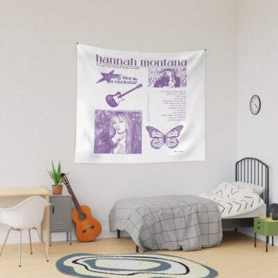 Hannah Montana Y2k Merch Tapestry