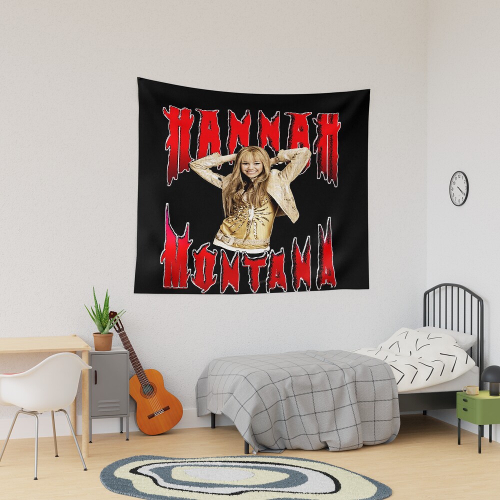 Hannah Montana Fan Tribute Tapestry