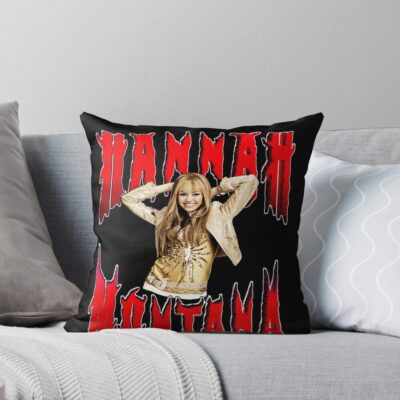 Hannah Montana Fan Tribute Throw Pillow