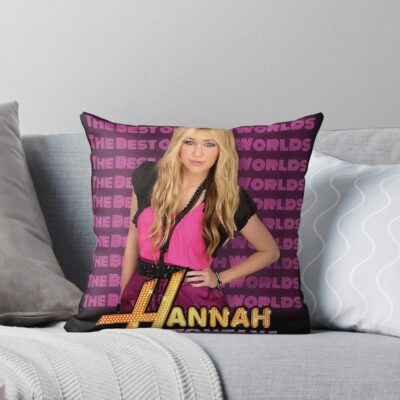 Hannah Montana Best Of Both Worlds Throw Pillow