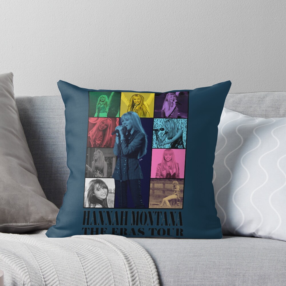 Hannah Montana The Eras Tour Throw Pillow