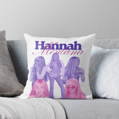 Hot Item Hannah Motana Y2k Throw Pillow